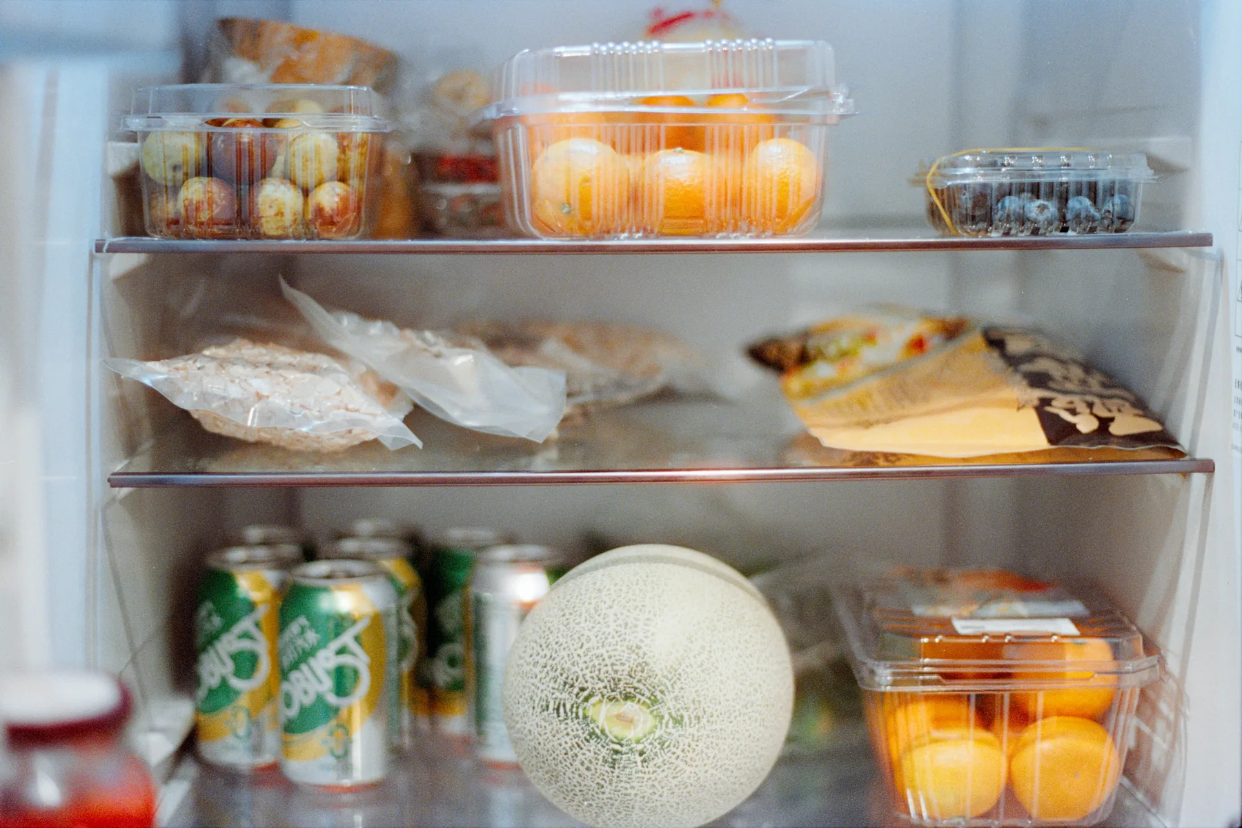 Alimentos organizados para facilitar la semana